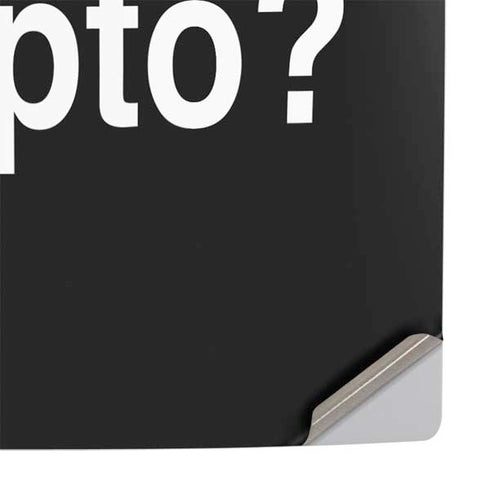 Bro You Crypto PS5 Slim Disk Console Skin