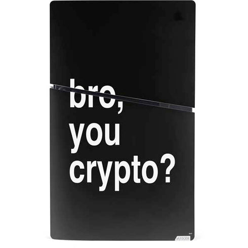 Bro You Crypto PS5 Slim Digital Edition Bundle Skin