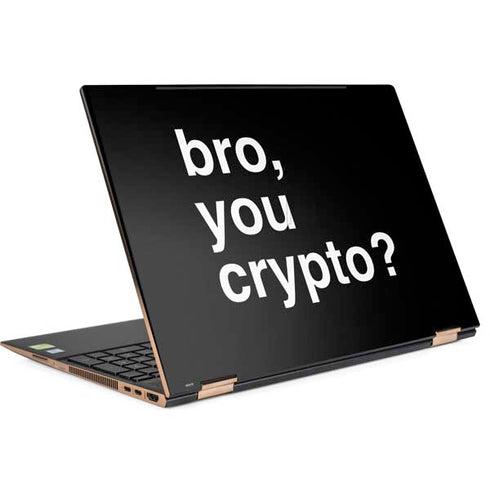 Bro You Crypto HP Spectre Skin