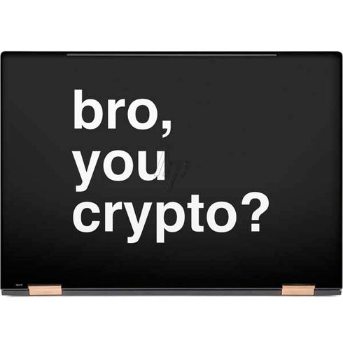 Bro You Crypto HP Spectre Skin