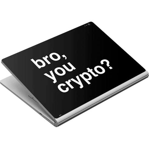 Bro You Crypto Surface Book Skin