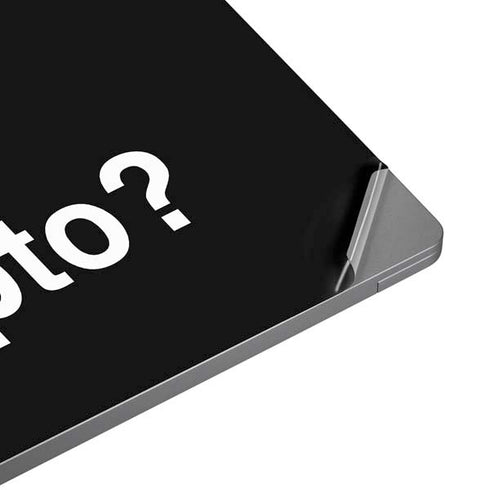 Bro You Crypto Universal Laptop 11in (8.8 x 6.2in) Skin