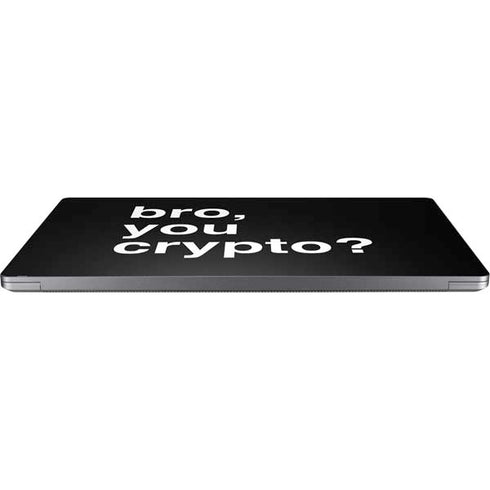 Bro You Crypto Universal Laptop 12in (9.8 x 6.8in) Skin