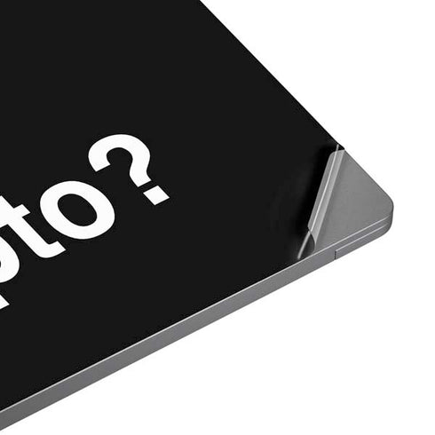 Bro You Crypto Universal Laptop 12in (9.8 x 6.8in) Skin