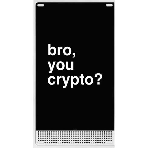 Bro You Crypto Xbox Series S Bundle Skin