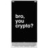 Bro You Crypto Xbox Series S Console Skin