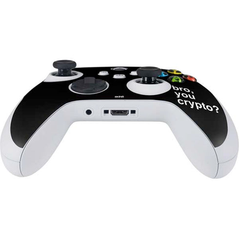 Bro You Crypto Xbox Series S Controller Skin