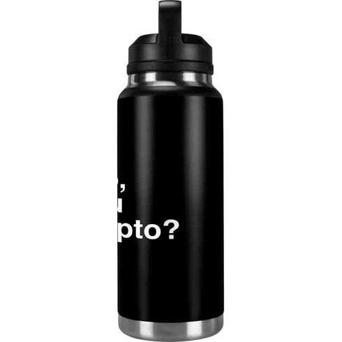 Bro You Crypto YETI Rambler 36oz Bottle Skin