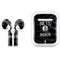 NBA Brooklyn Nets Black Animal Print Apple AirPods Skin