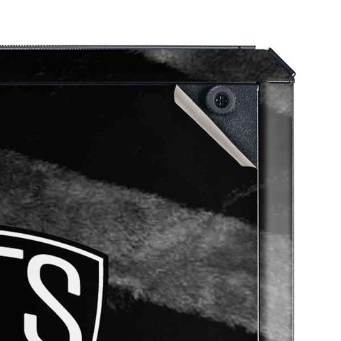 NBA Brooklyn Nets Black Animal Print Cooler Master MasterBox Q300L Mini Tower Skin