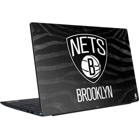 NBA Brooklyn Nets Black Animal Print Dell Vostro Skin