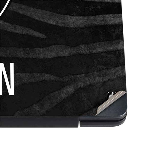 NBA Brooklyn Nets Black Animal Print Dell Vostro Skin