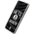NBA Brooklyn Nets Black Animal Print Galaxy A10e Clear Case
