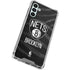 NBA Brooklyn Nets Black Animal Print Galaxy A13 5G Clear Case