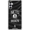 NBA Brooklyn Nets Black Animal Print Galaxy A14 5G Clear Case