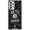 NBA Brooklyn Nets Black Animal Print Galaxy A53 5G Clear Case