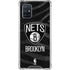NBA Brooklyn Nets Black Animal Print Galaxy A71 5G Clear Case