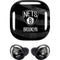 NBA Brooklyn Nets Black Animal Print Galaxy Buds Pro Skin
