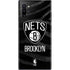 NBA Brooklyn Nets Black Animal Print Galaxy Note 10 Plus Skin