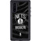 NBA Brooklyn Nets Black Animal Print Galaxy Note 10 Waterproof Case