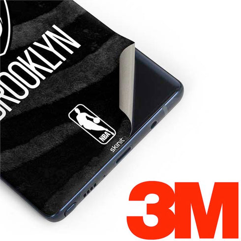 NBA Brooklyn Nets Black Animal Print Galaxy Note 9 Skin