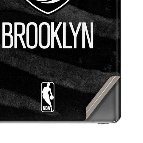 NBA Brooklyn Nets Black Animal Print Galaxy Note20 5G Skin