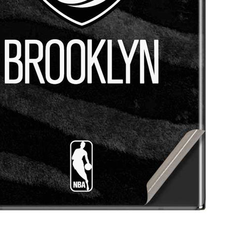 NBA Brooklyn Nets Black Animal Print Galaxy Note20 Ultra 5G Skin