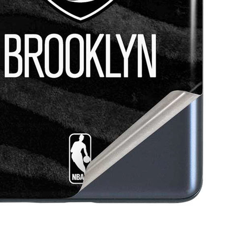 NBA Brooklyn Nets Black Animal Print Galaxy S20 Fan Edition Skin