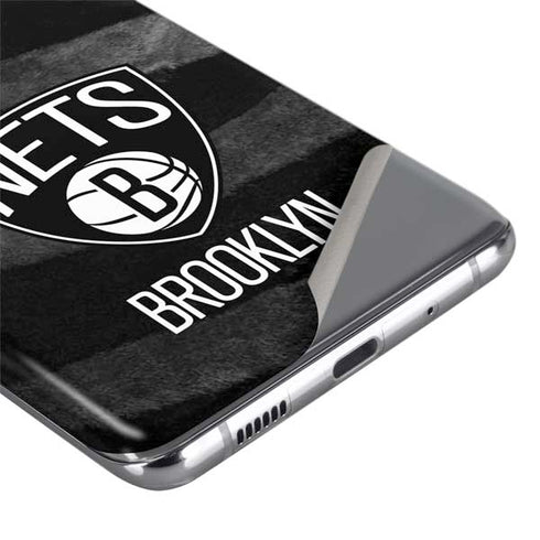 NBA Brooklyn Nets Black Animal Print Galaxy S20 Ultra 5G Skin
