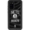NBA Brooklyn Nets Black Animal Print Galaxy S20 Waterproof Case