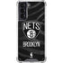 NBA Brooklyn Nets Black Animal Print Galaxy S21 5G Clear Case