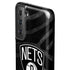 NBA Brooklyn Nets Black Animal Print Galaxy S21 FE Pro Case