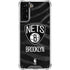 NBA Brooklyn Nets Black Animal Print Galaxy S21 Plus 5G Clear Case