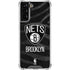 NBA Brooklyn Nets Black Animal Print Galaxy S22 Plus Clear Case
