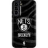 NBA Brooklyn Nets Black Animal Print Galaxy S22 Plus Pro Case