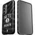 NBA Brooklyn Nets Black Animal Print Galaxy S23 Plus Pro Case