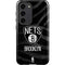 NBA Brooklyn Nets Black Animal Print Galaxy S23 Pro Case