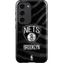 NBA Brooklyn Nets Black Animal Print Galaxy S23 Pro Case