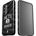 NBA Brooklyn Nets Black Animal Print Galaxy S23 Pro Case