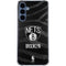 NBA Brooklyn Nets Black Animal Print Galaxy S24 Clear Case