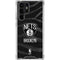 NBA Brooklyn Nets Black Animal Print Galaxy S24 Ultra Clear Case