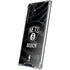 NBA Brooklyn Nets Black Animal Print Galaxy S24 Ultra Clear Case