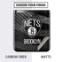 NBA Brooklyn Nets Black Animal Print Galaxy Z Flip Skin