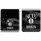 NBA Brooklyn Nets Black Animal Print Galaxy Z Flip4 5G Skin