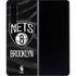 NBA Brooklyn Nets Black Animal Print Galaxy Z Fold4 5G Skin