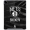 NBA Brooklyn Nets Black Animal Print iPad Pro 12.9in (2020) Clear Case