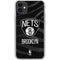 NBA Brooklyn Nets Black Animal Print iPhone 11 Clear Case