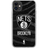 NBA Brooklyn Nets Black Animal Print iPhone 11 Clear Case