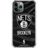 NBA Brooklyn Nets Black Animal Print iPhone 11 Pro Max Clear Case
