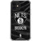 NBA Brooklyn Nets Black Animal Print iPhone 12 Clear Case